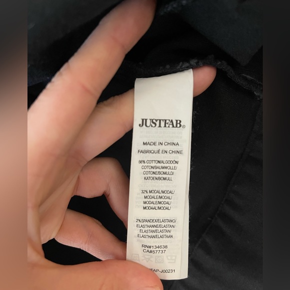 JustFab Black Jacket - Picture 9 of 10
